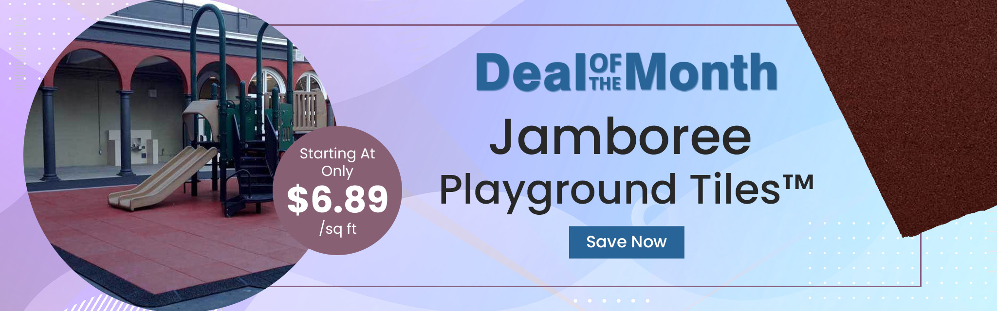 Deal Of The Month. Jamboree Playground Tiles™. Starting At Only $6.89 per square feet. Save Now