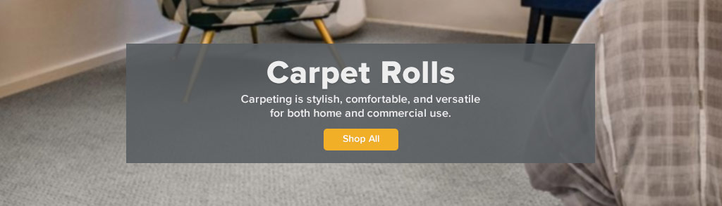 Carpeting is stylish, comfortable, and versatile for both home and commercial use. Shop All Carpet Rolls