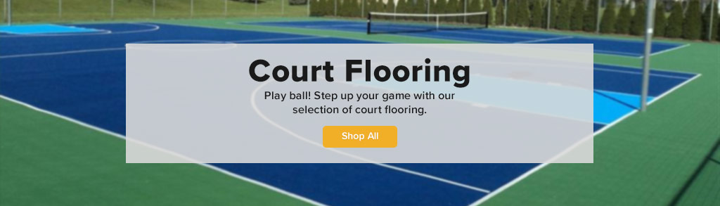 Court Flooring. Play ball! Step up yoru game with our selection of court flooring. Shop All