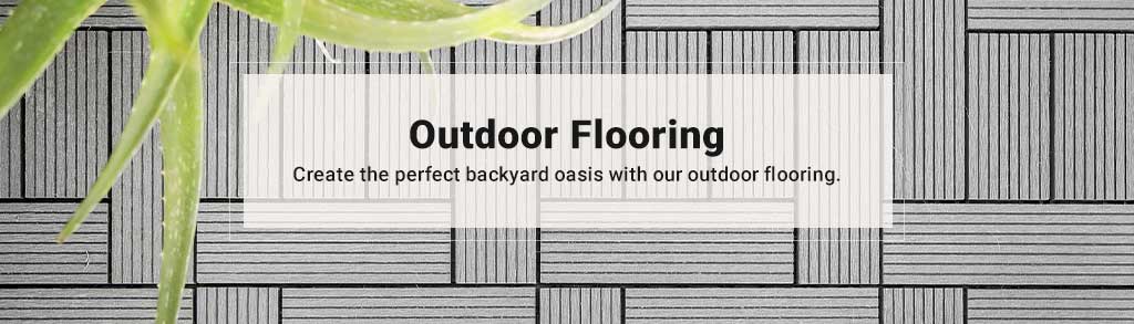 Outdoor Flooring. Create the perfect backyard oasis with our outdoor flooring.