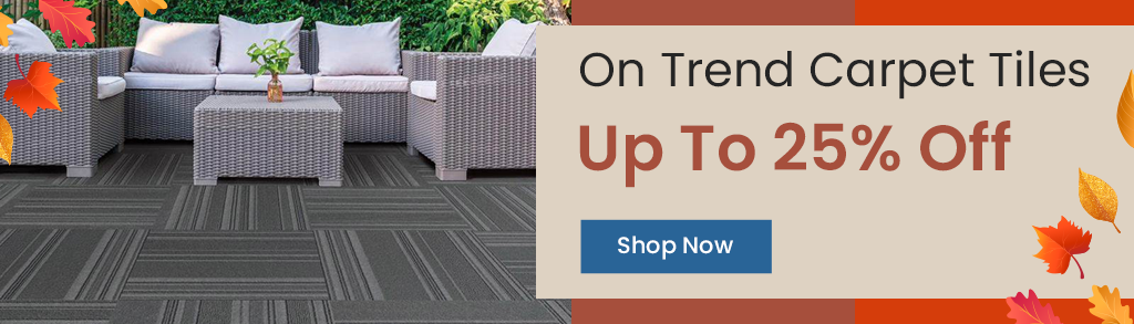 On Trend Carpet Tiles. Up To 25% Off. Shop Now