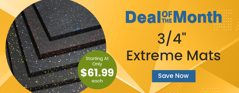 Deal Of The Month. 3/4 inch Extreme Mats. Starting At Only $61.99 each. Save Now