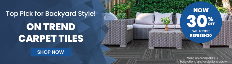 Top Pick for Backyard Style! | On Trend Carpet Tiles | Now 30%* Off With Code: BETTER30 | Shop Now  *Valid on orders $300+. Restrictions and exclusions apply. 