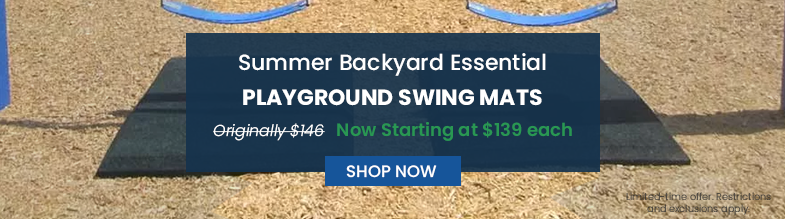 Summer Backyard Essential | Playground Swing Mats | Originally $146 | Now $139 each | Shop Now
Limited-time offer. Restrictions and exclusions apply.