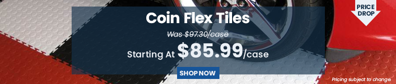 Price Drop - Coin Flex Tiles. Was $97.30 per case Start At $85.99 per case. Shop Now. Pricing subject to change
