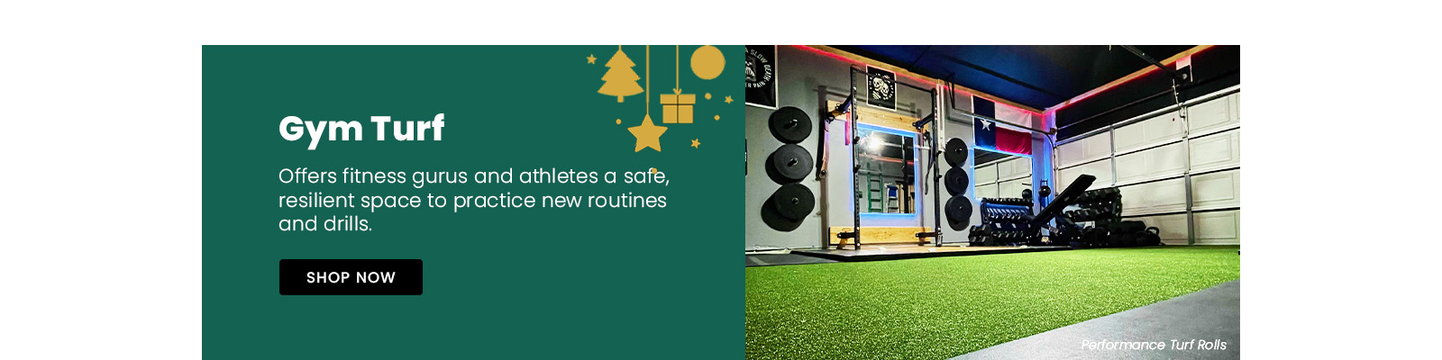 Gym Turf. Offers fitness gurus and athletes a safe, resilient space to practice new routines and drills. Shop Now