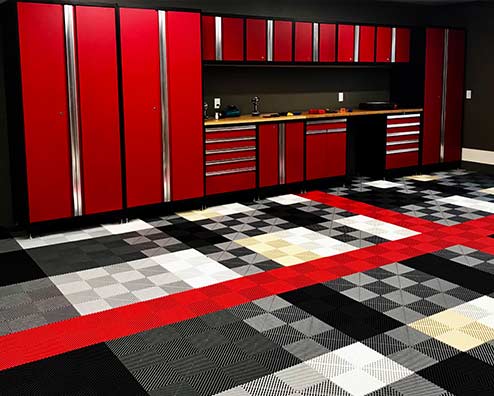 Garage Flooring Ing Guide, Checkerboard Vinyl Flooring For Trailers