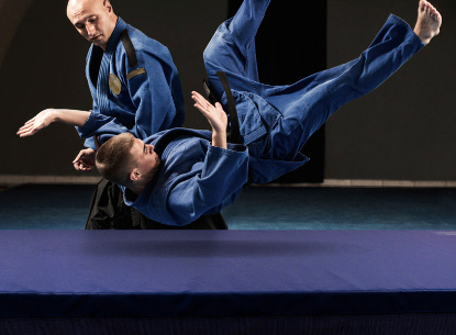 Heavy Duty Gym Mat Floor Grapple Judo Wrestle Karate Jujitsu Equipment MMA 4x10 