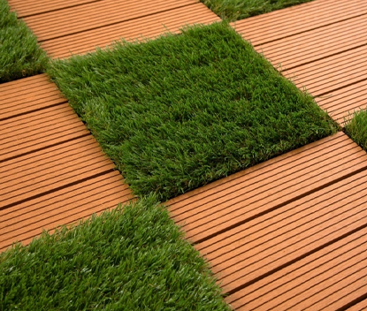 Helios Artificial Grass Deck Tiles
