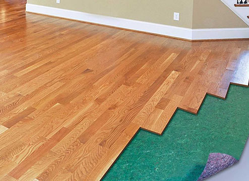 Underlayment Er S Guide, What Padding Do You Put Under Laminate Flooring