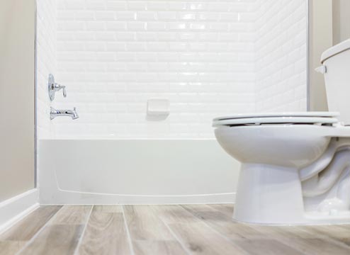 Best Bathroom Flooring Options, How To Lay Laminate Tiles In Bathroom