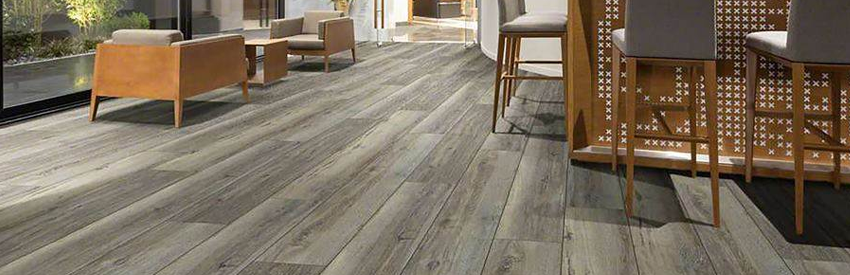 Construction of Vinyl Flooring. Featured Flooring - Shaw Heritage Oak HD Plus Rigid Core Planks

