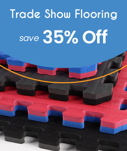 Trade Show Flooring. Save 35% off