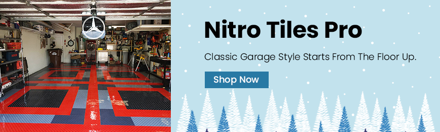 Nitro Tiles Pro | Classic Garage Style Starts From The Floor Up. | Shop Now