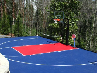 Basketball Court Flooring Kit