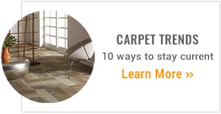 Carpet Trends 10 ways to stay current. Learn More