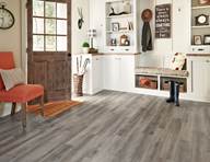 Vinyl Planks SPC Rigid Core LVT Capilano Grey-5.2mm Thickness, 12mil wear  layer, Attached Premium Pad - DC Collection