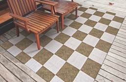 Checkered Indoor Outdoor Area Rug