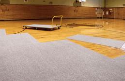 Gym Floor Cover Tiles Easy To Install, Gym Floor Vinyl Covering