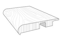Windwood 3/4" x 2" x 94" Stair Nose