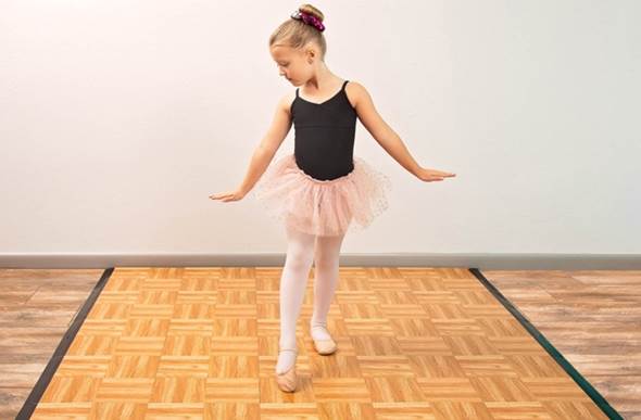 Premium Ballet Barre Portable, Double-Decked Liftable Home Dance