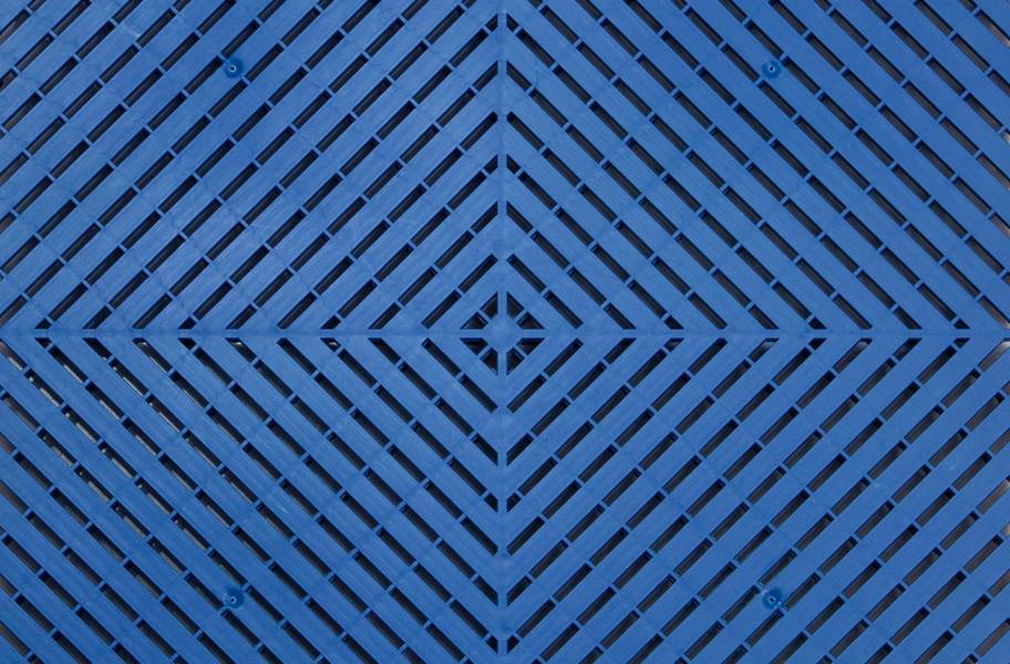 Vented Ecotrax Tiles - Cobalt Blue