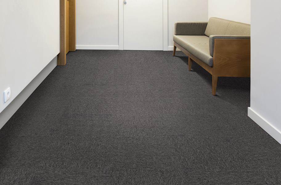 Mohawk Rule Breaker Carpet Tile - Charcoal - view 2