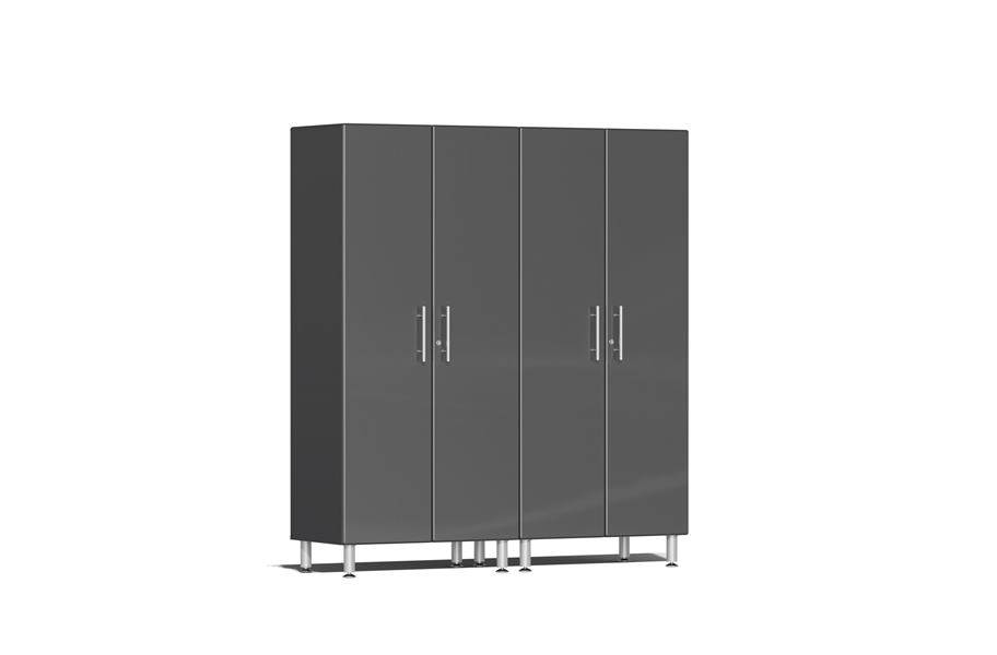 Ulti-MATE Garage 2.0 2-PC Tall Cabinet Kit - Graphite Grey Metallic - view 4
