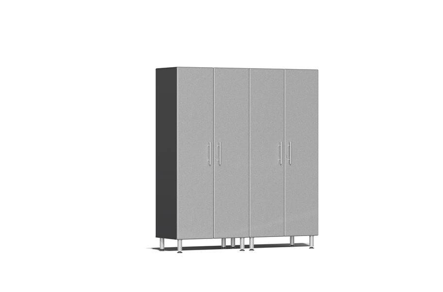 Ulti-MATE Garage 2.0 2-PC Tall Cabinet Kit - Stardust Silver Metallic