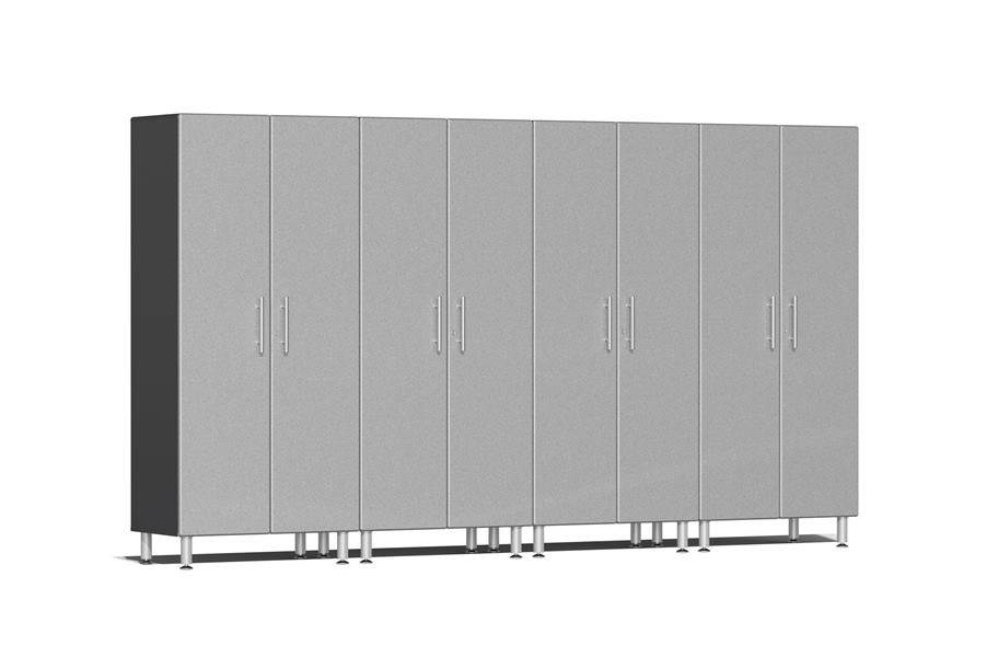 Ulti-MATE Garage 2.0 4-PC Tall Cabinet Kit - Stardust Silver Metallic