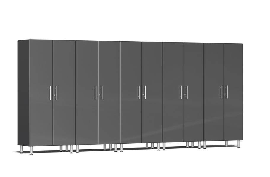 Ulti-MATE Garage 2.0 5-PC Tall Cabinet Kit - Graphite Grey Metallic