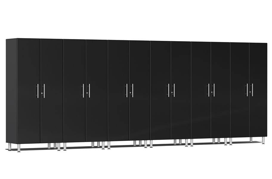 Ulti-MATE Garage 2.0 6-PC Tall Cabinet Kit - Midnight Black Metallic