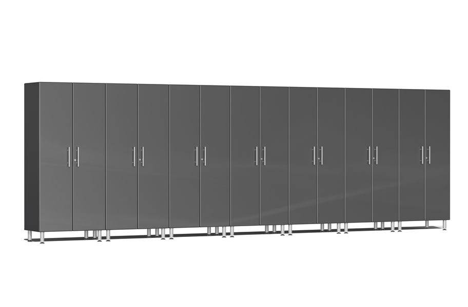 Ulti-MATE Garage 2.0 7-PC Tall Cabinet Kit - Graphite Grey Metallic