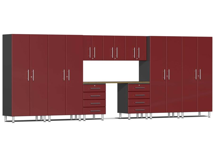 Ulti-MATE Garage 2.0 10-PC Kit - Ruby Red Metallic
