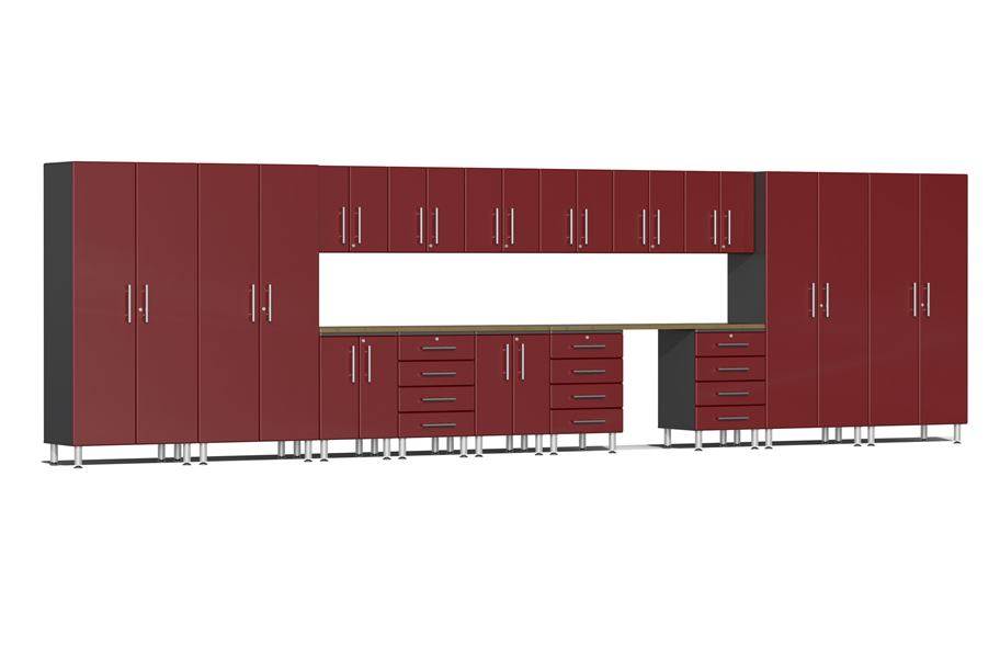 Ulti-MATE Garage 2.0 17-PC Super-System - Ruby Red Metallic - view 8