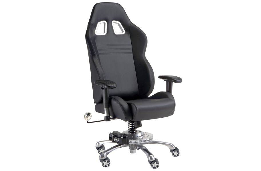 PitStop GT Office Chair - Black - view 4
