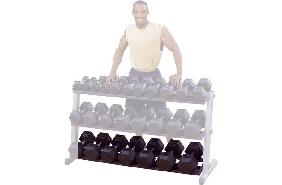 Third Tier for Body-Solid Dumbbell Rack