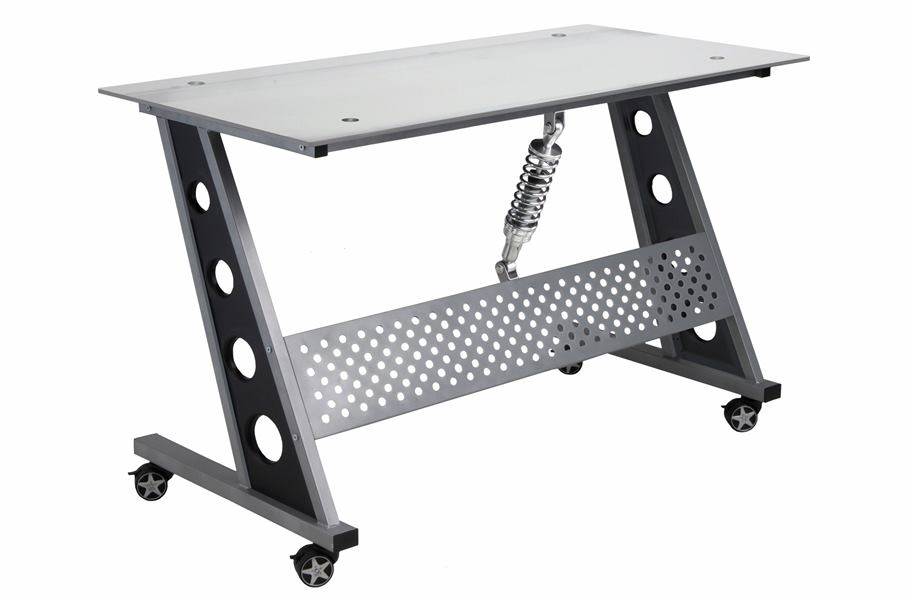 PitStop Compact Desk - Clear