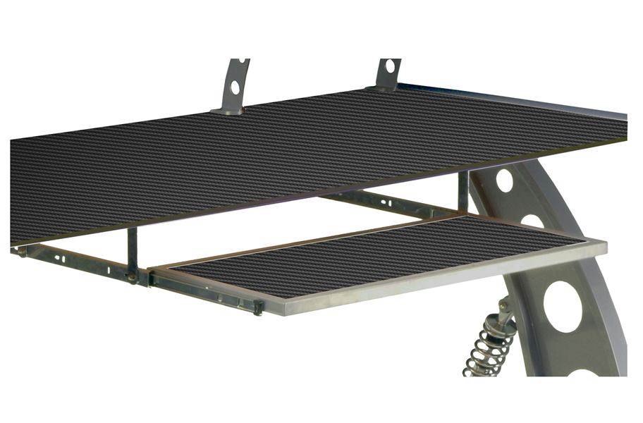 PitStop GT Spoiler Desk Pull Out Tray - Carbon Fiber