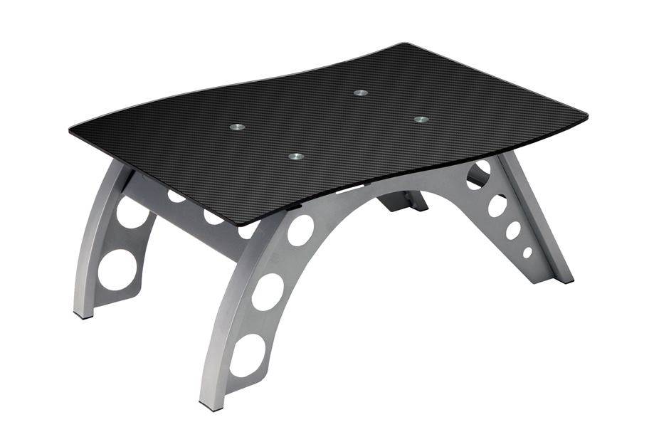PitStop Chicane Side Table - Carbon Fiber