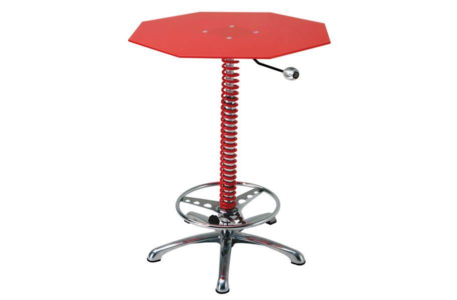 PitStop Crew Chief Bar Table - Red