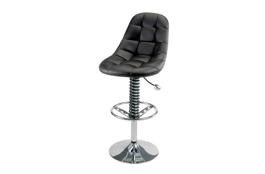 PitStop Pit Crew Bar Chair - Black - view 2