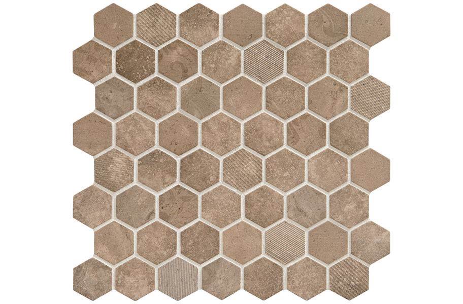 Daltile Vintage Hex Vh05 Vh06 Vh07, Daltile Hexagon Tile