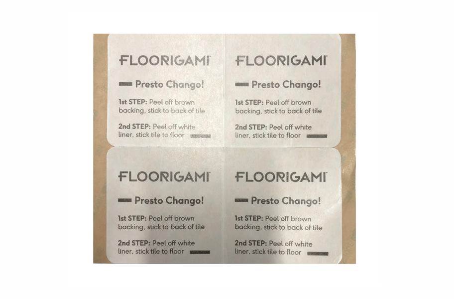 Shaw Floorigami Replacement Stickers