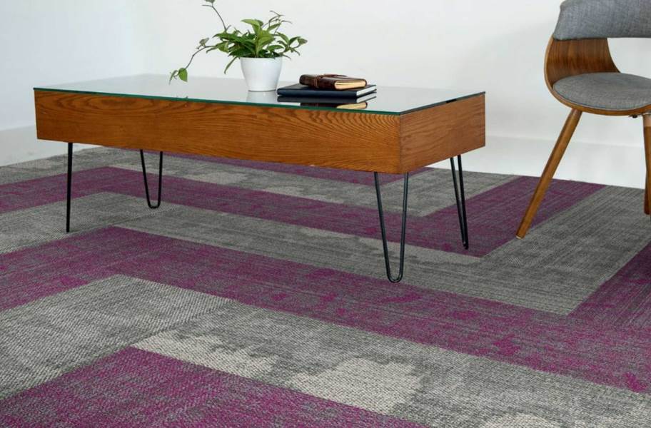 EF Contract Blot Carpet Planks - Concord, Quarry (Seep)