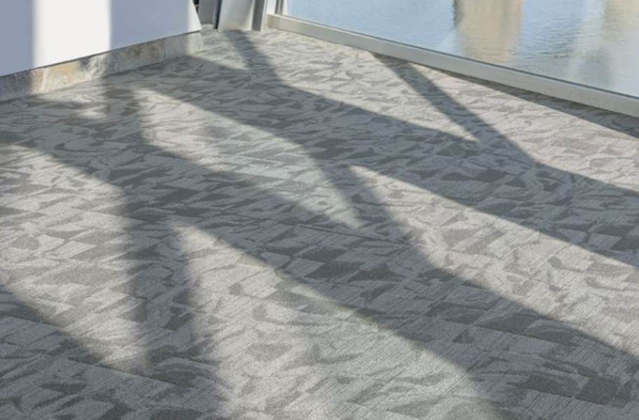 EF Contract Crease Carpet Tiles - Vellum - view 7