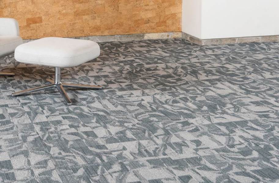 EF Contract Crease Carpet Tiles - Cellophane