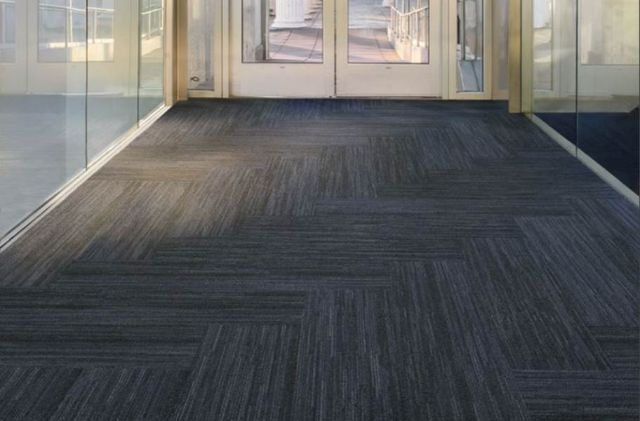 EF Contract Pleat Carpet Planks - Ditto Paper