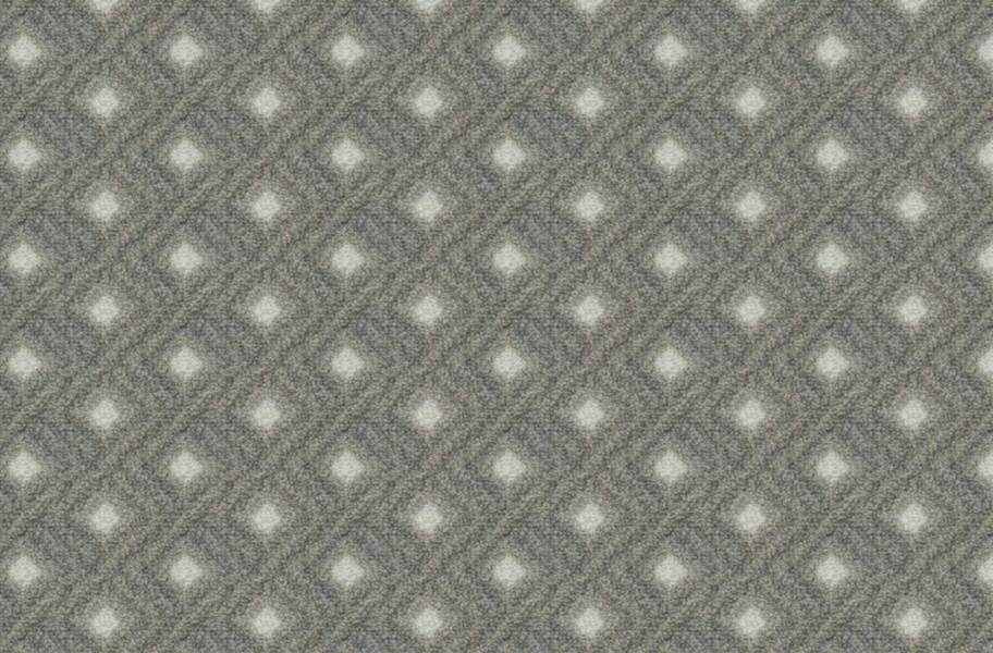 Joy Carpets Diamond Lattice Carpet - Morning Fog - view 7
