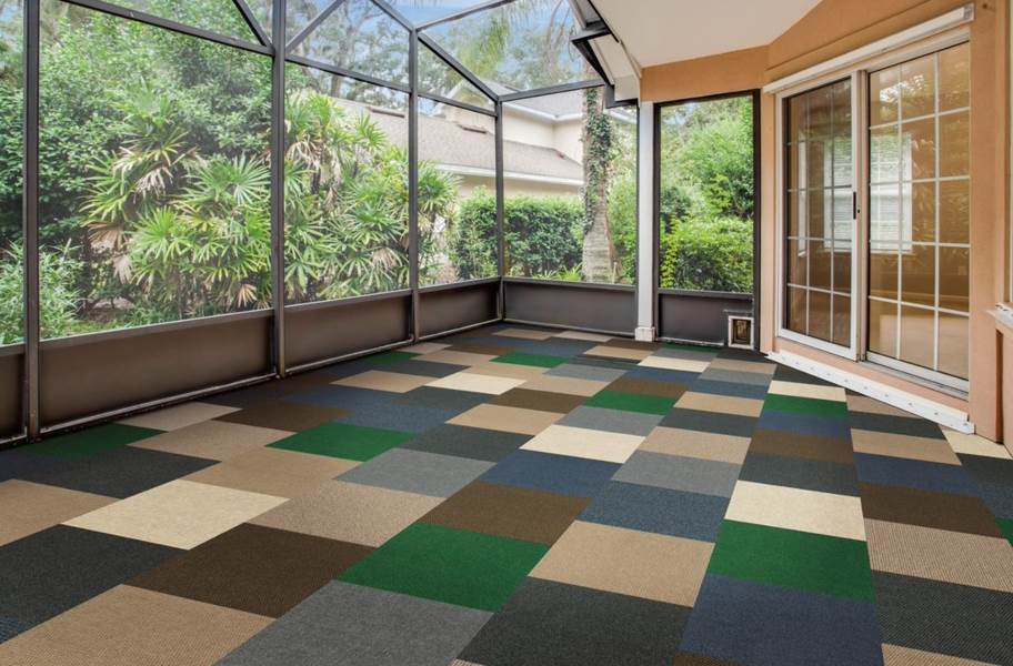 Infinite Carpet Tiles - Assorted - 18